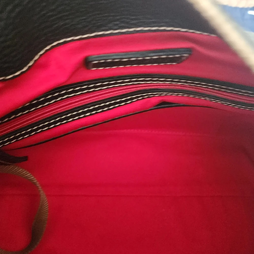 Dooney & Bourke Black Sorrento Medium Satchel Bag Like New Carried Once - Picture 9 of 10